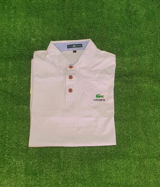 Polo homme blanc