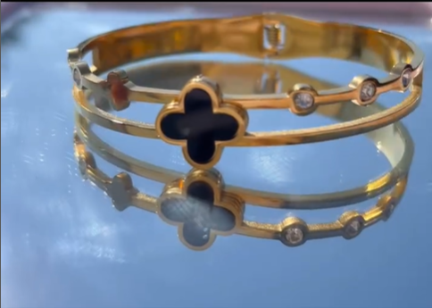 women's bracelet gold plated