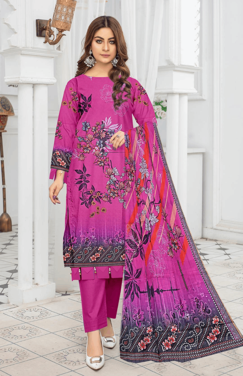 Women's Stunning Digital Print Lawn Suit