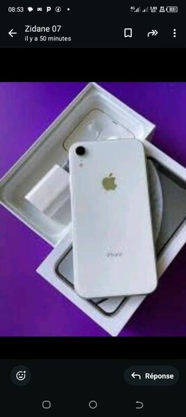 Smartphone Apple Blanc