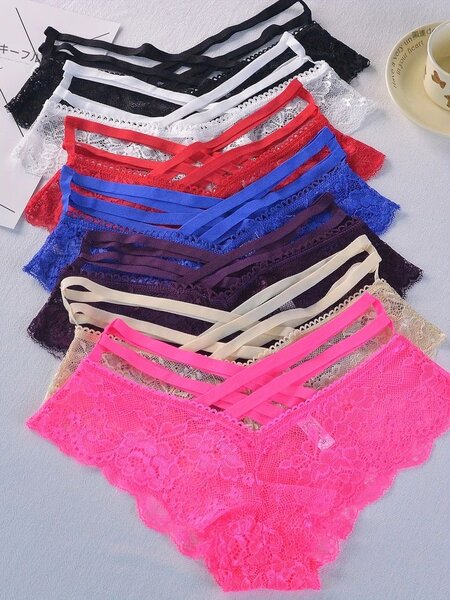 Culottes dentelle sexy colorées