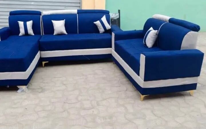 Canapé d'angle moderne confortable