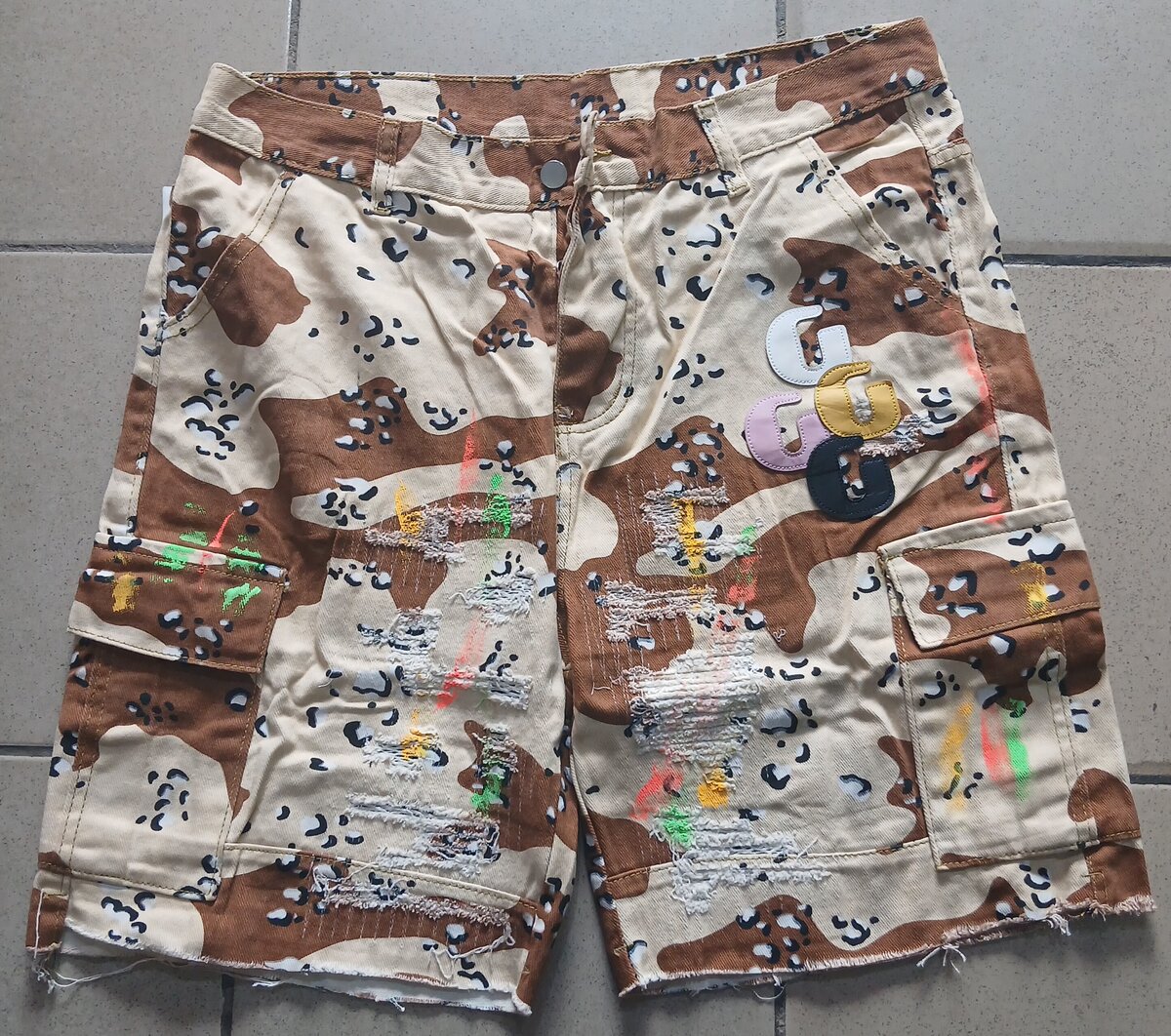 Shorts camo style tendance