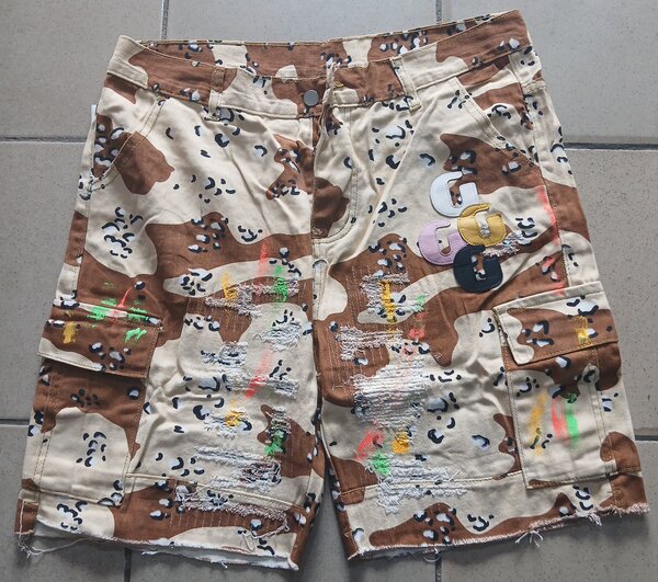 Shorts camo style tendance