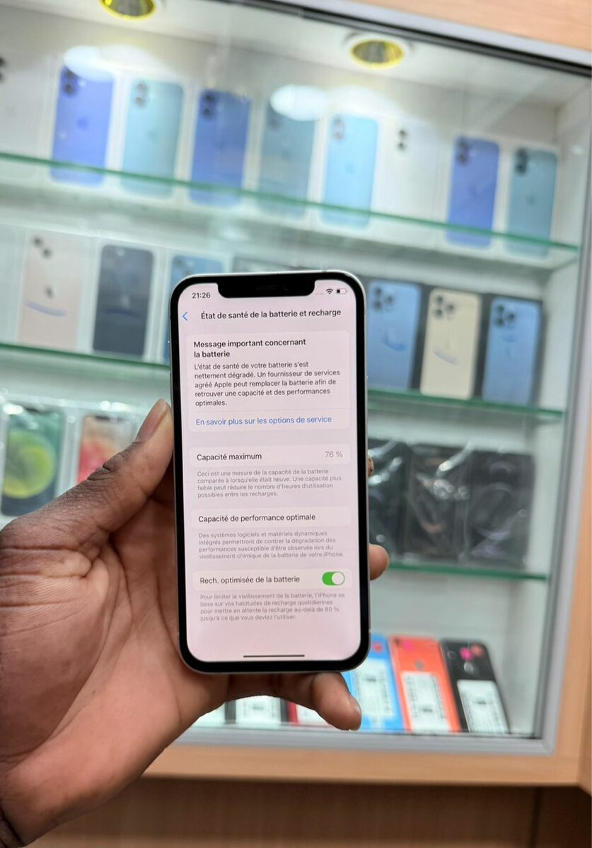 12 simple 64gb écrans changé t