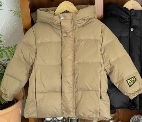 Ветровка пух бежевая