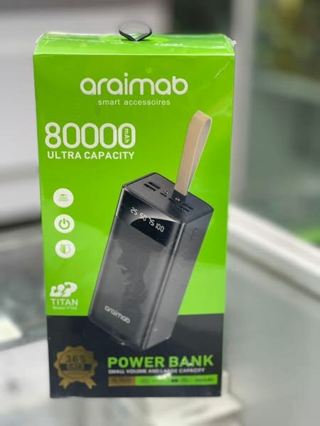 ORAIMOB 80,000 mAh Capacity POWERBANK
