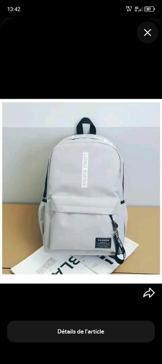 Sac à dos moderne et élégant