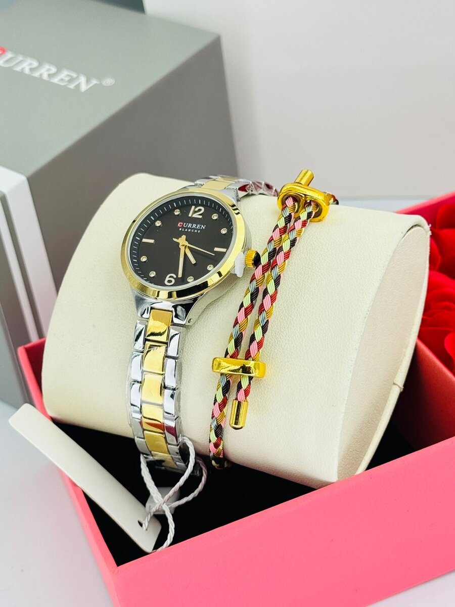 Montre femme Curren acier et bracelet