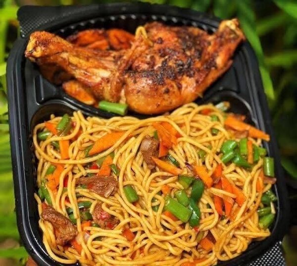 Spaghettis au poulet