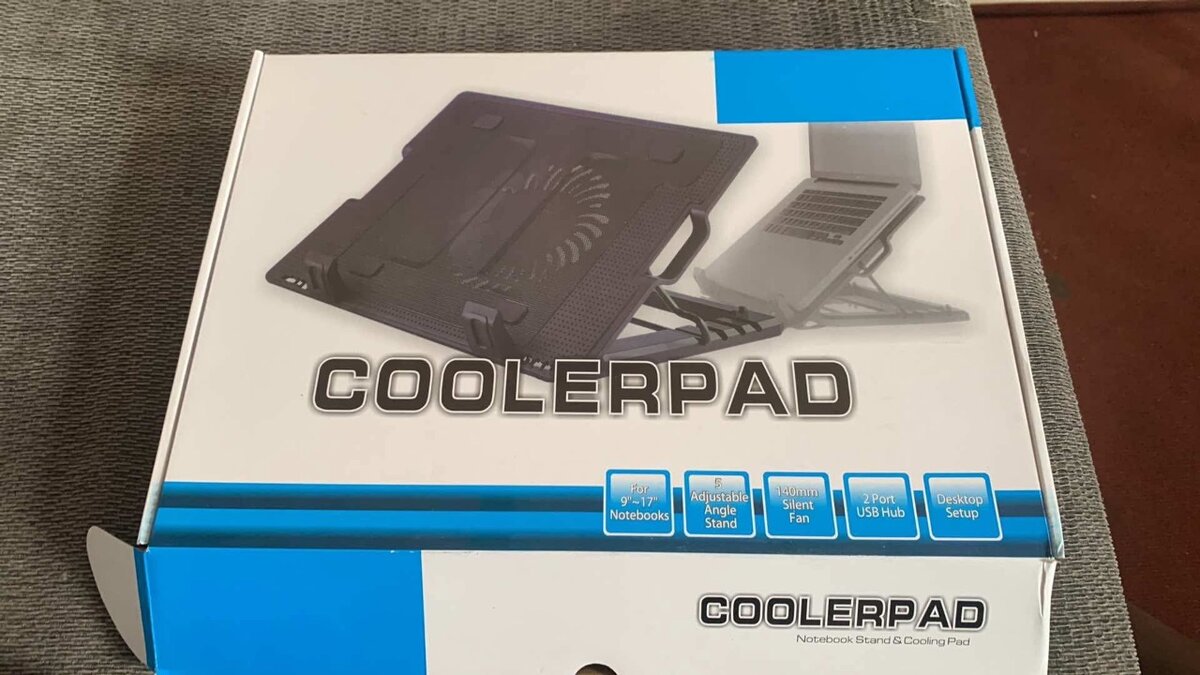 Support pour PC portable noir