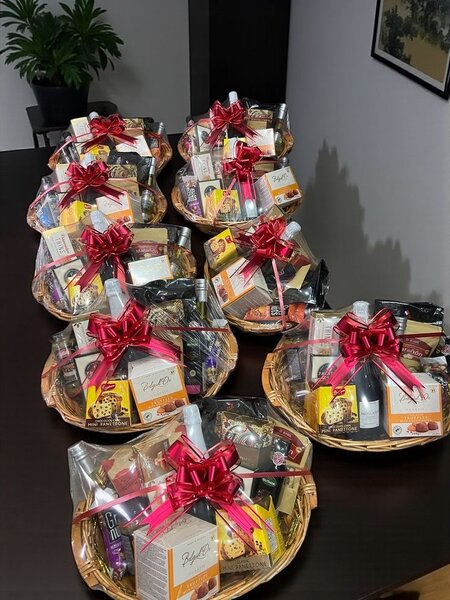 Panier cadeau gourmet