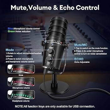 Microphone USB Jmary MC-PW12