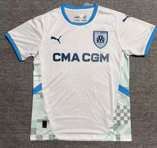 Maillot de football blanc Marseille