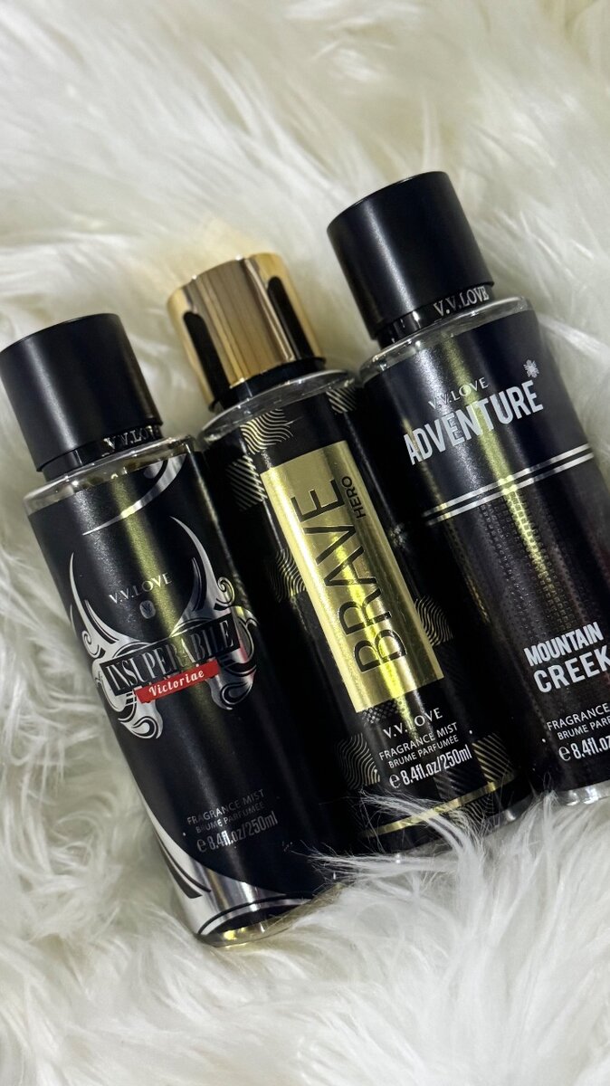 V.V Love Body Splashes for men