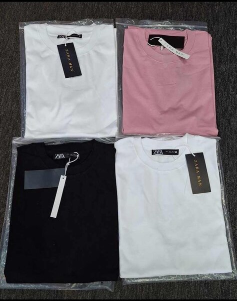 Zara &Converse Plain Tees(Small-3XL)