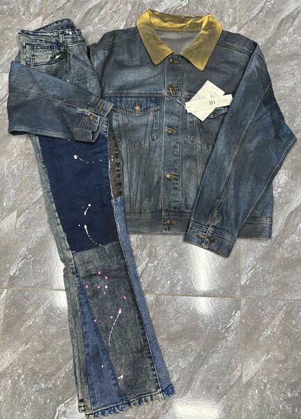 Ensemble Veste et Jean Denim Stylé