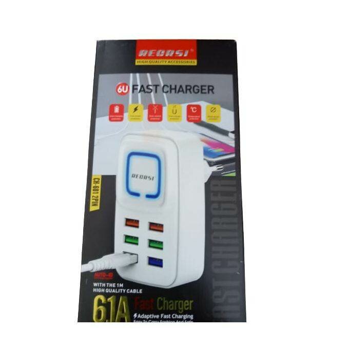 Chargeur rapide USB 6 ports