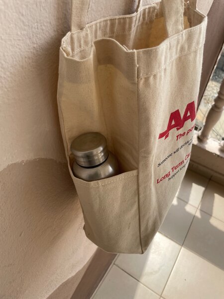 Sac en toile personnalisé avec poche latérale