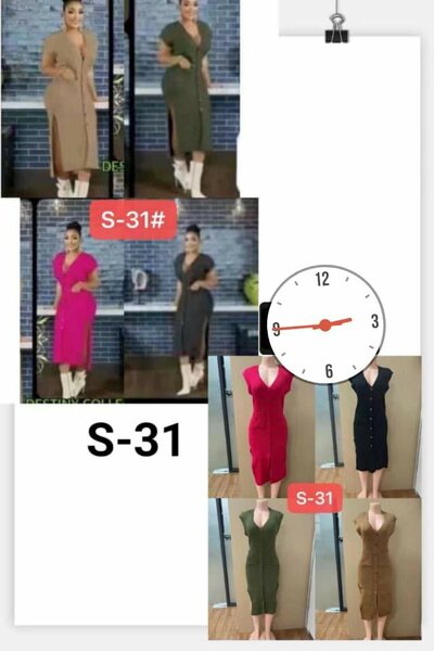 Dress free sizes all colour