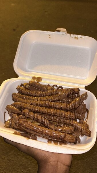 Churros au Nutella