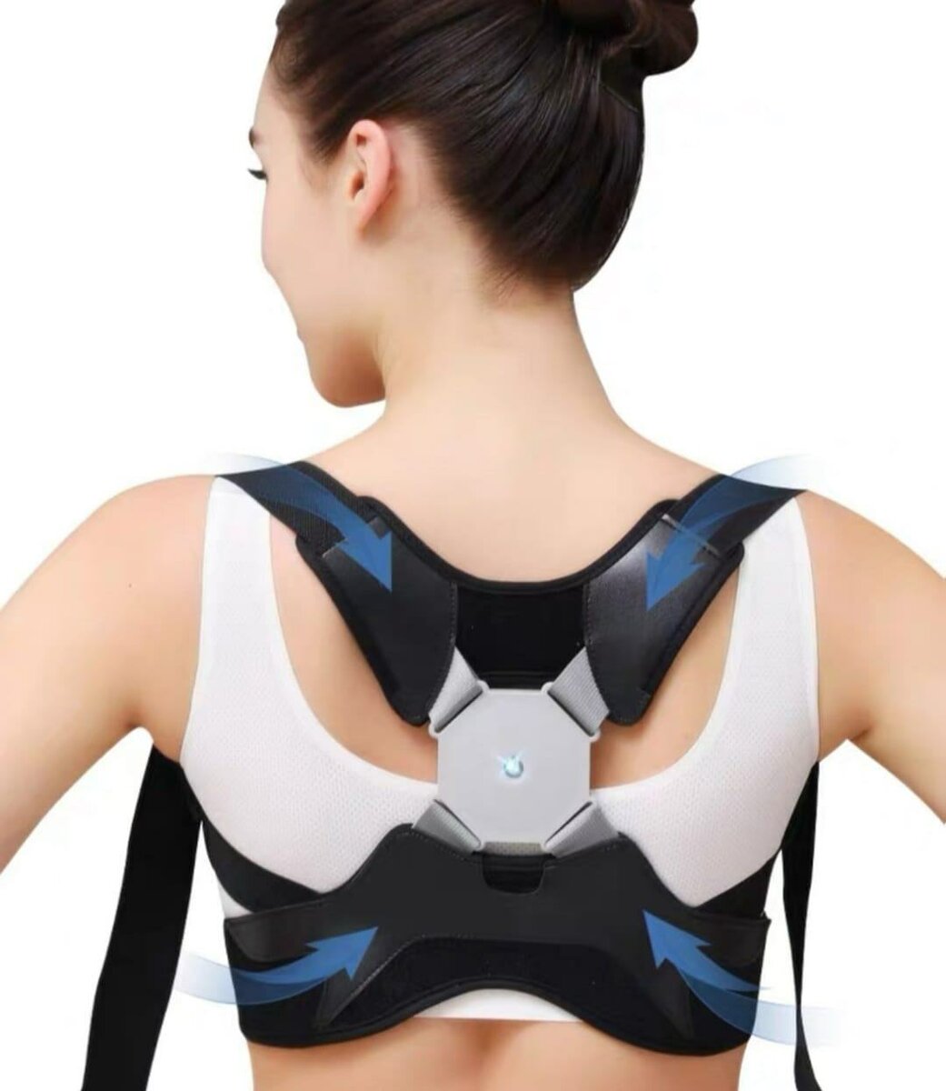 Correcteur de posture du dos unisexe extensible