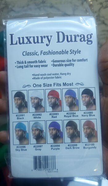 Durag en Polyester Stylé