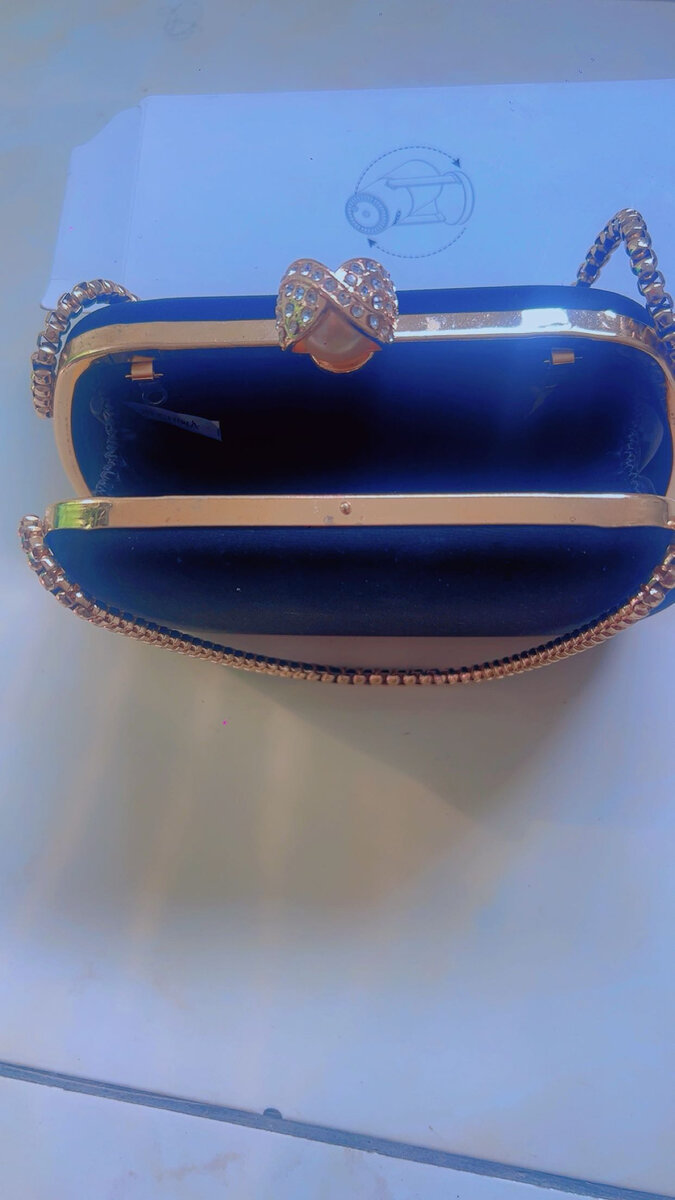 Clutch élégant en velours