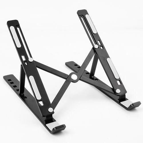 Metallic Laptop Stand Foldable & Adjustable