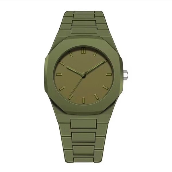 Montre verte élégante