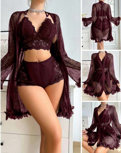 Ensemble Lingerie Dentelle Sexy