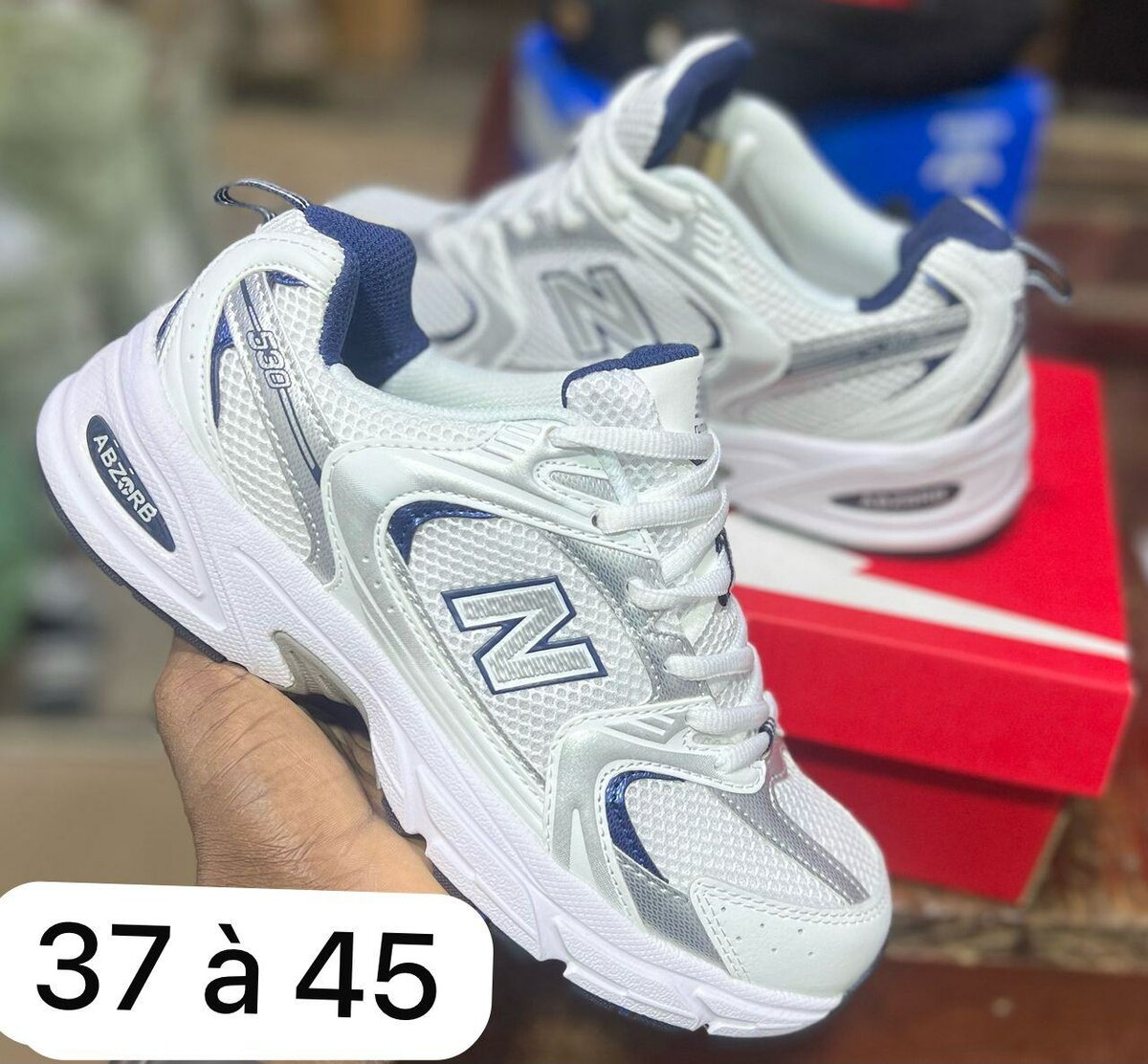 Baskets de course homme