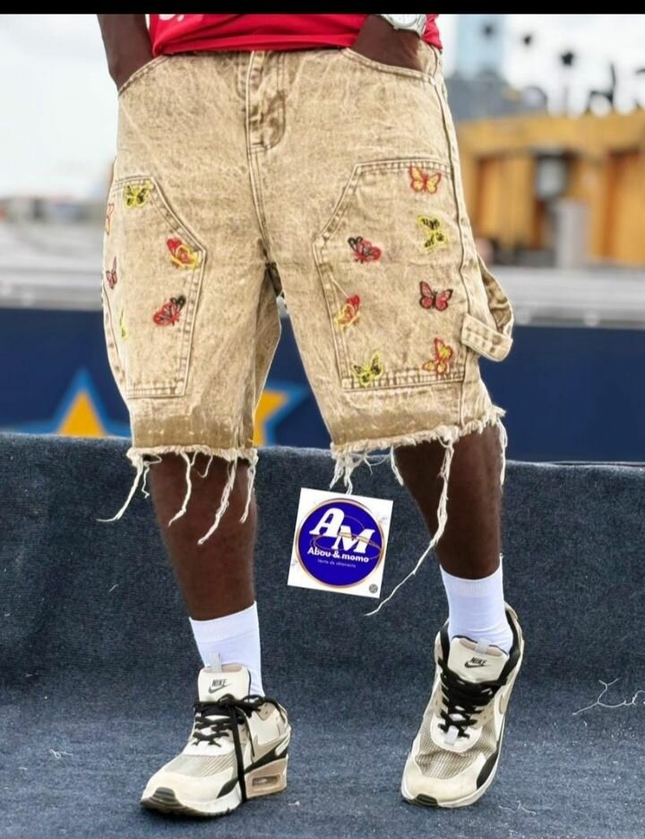Shorts en jean décontractés