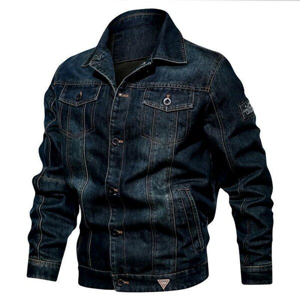 Veste en jean moderne homme