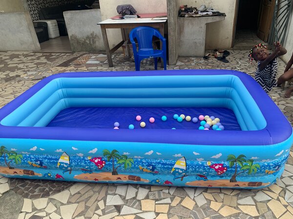 Piscine gonflable familiale