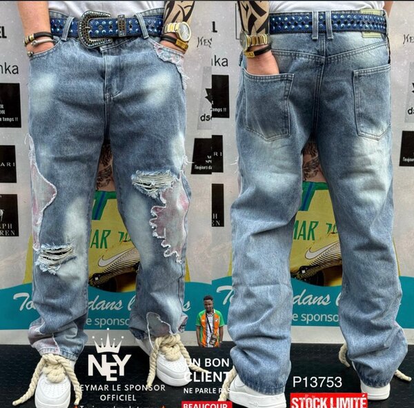 Jeans Streetwear Homme