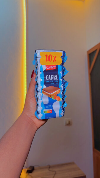 Sondey Carré aux Noisettes x10