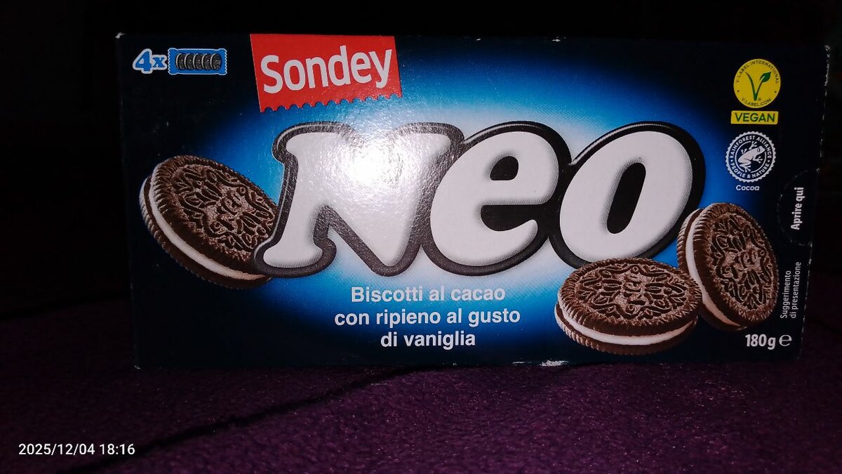 Biscuits cacao vegan Neo