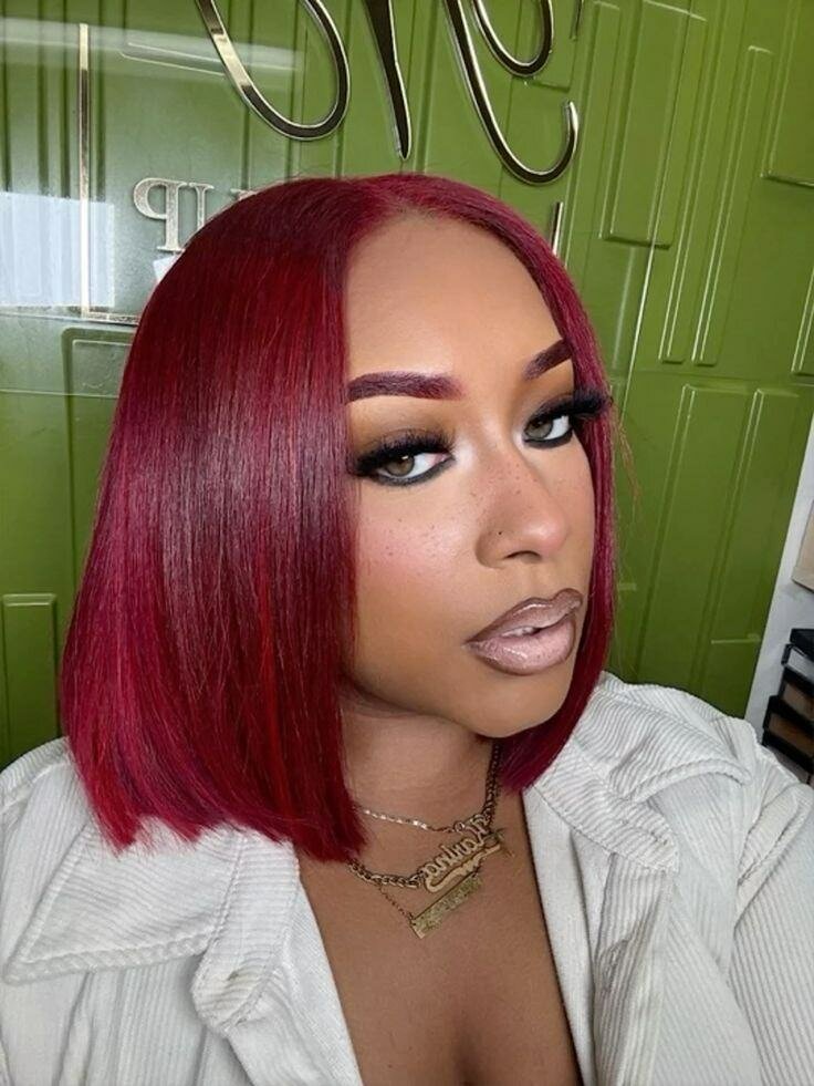 Perruque coupe carré humaine