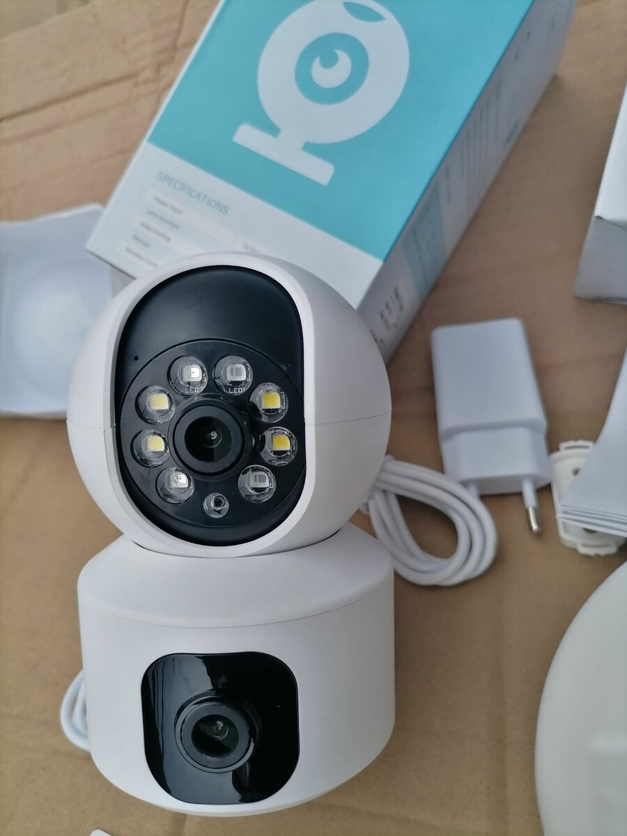 3mp Dual Lens Ptz icsee camera