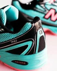 Baskets new balance turquoise
