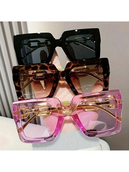 Lunettes de soleil carrées élégantes