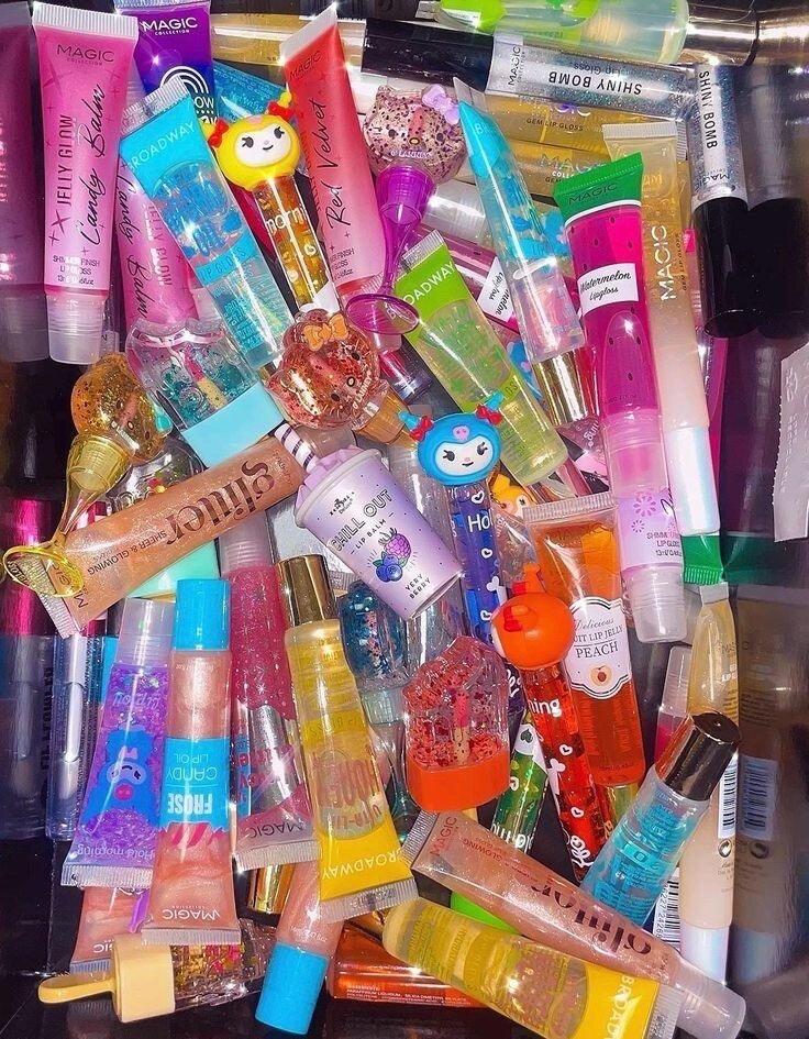 Ensemble de brillants à lèvres fantaisie