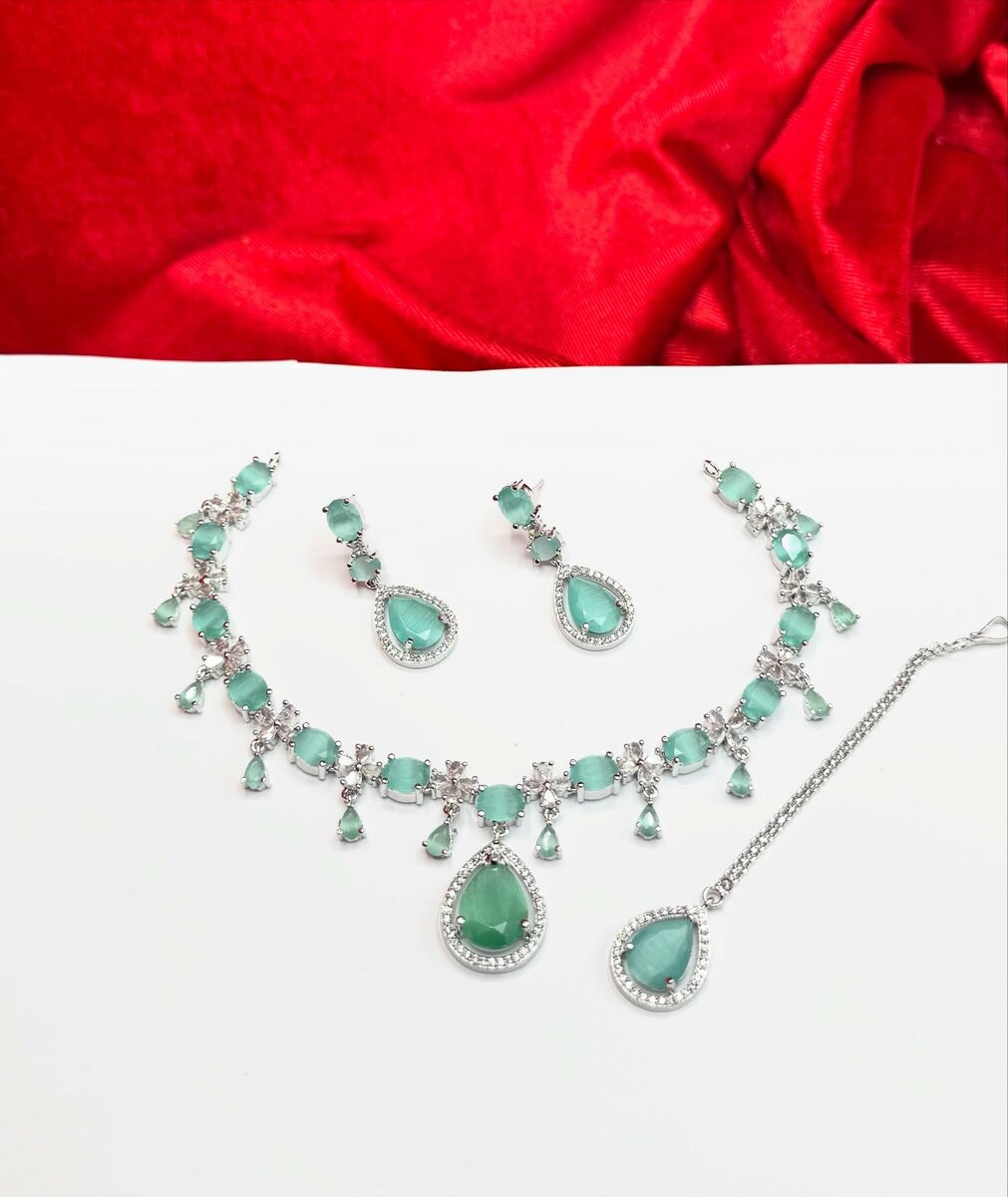 American Diamond 1 karat set