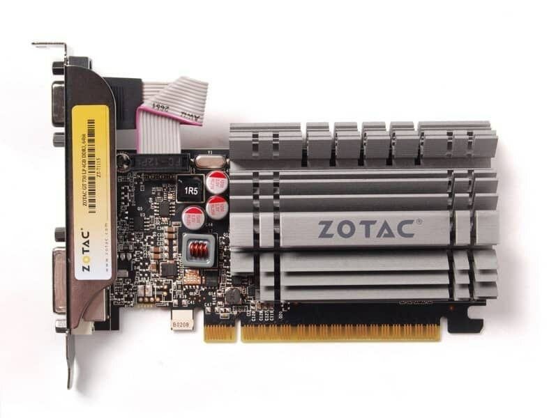 CARTE GRAPHIQUE NVIDIA 04GB DDR3 ZOTAC GT730