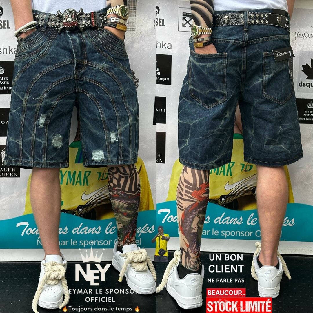 Shorts en jean décontractés
