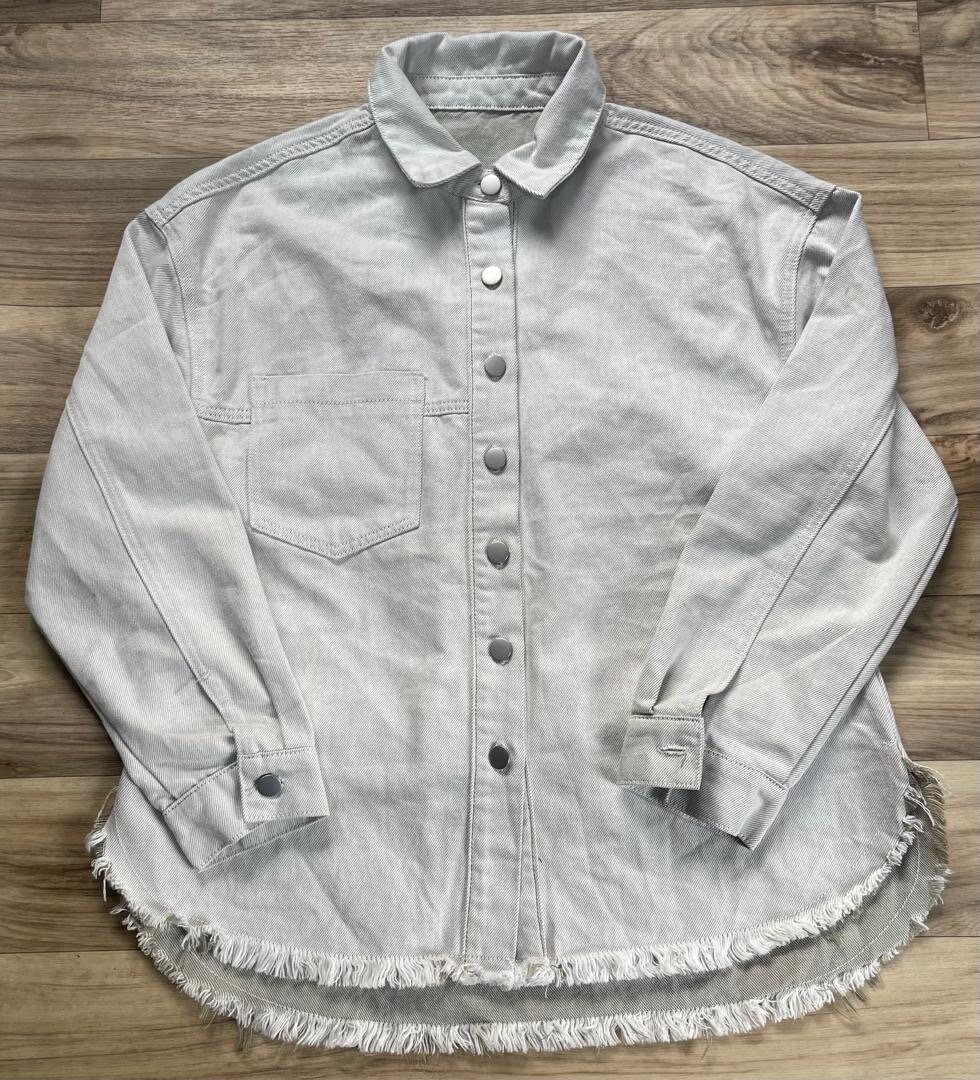 Chemise en jean décontractée