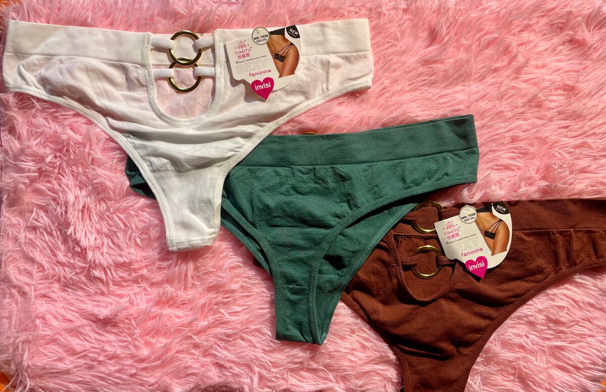 Lot de 3 culottes élégantes