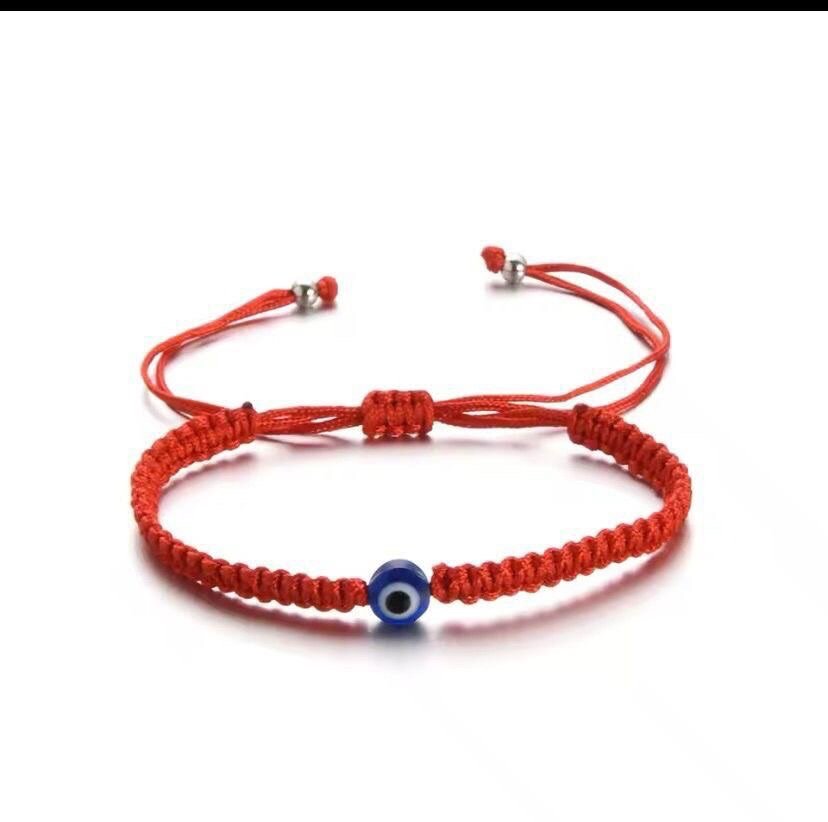 Lucky Red Blue Eye String