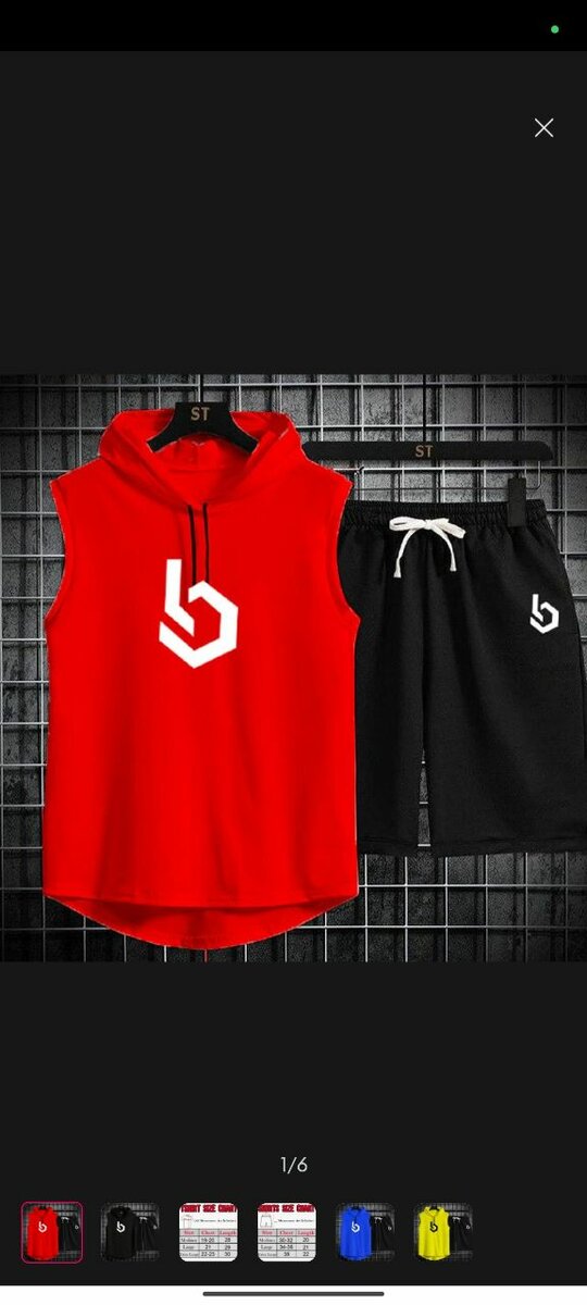 Men's summer tracksuit